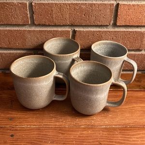 Anthropologie Levi Mugs In taupe (set of 4)
